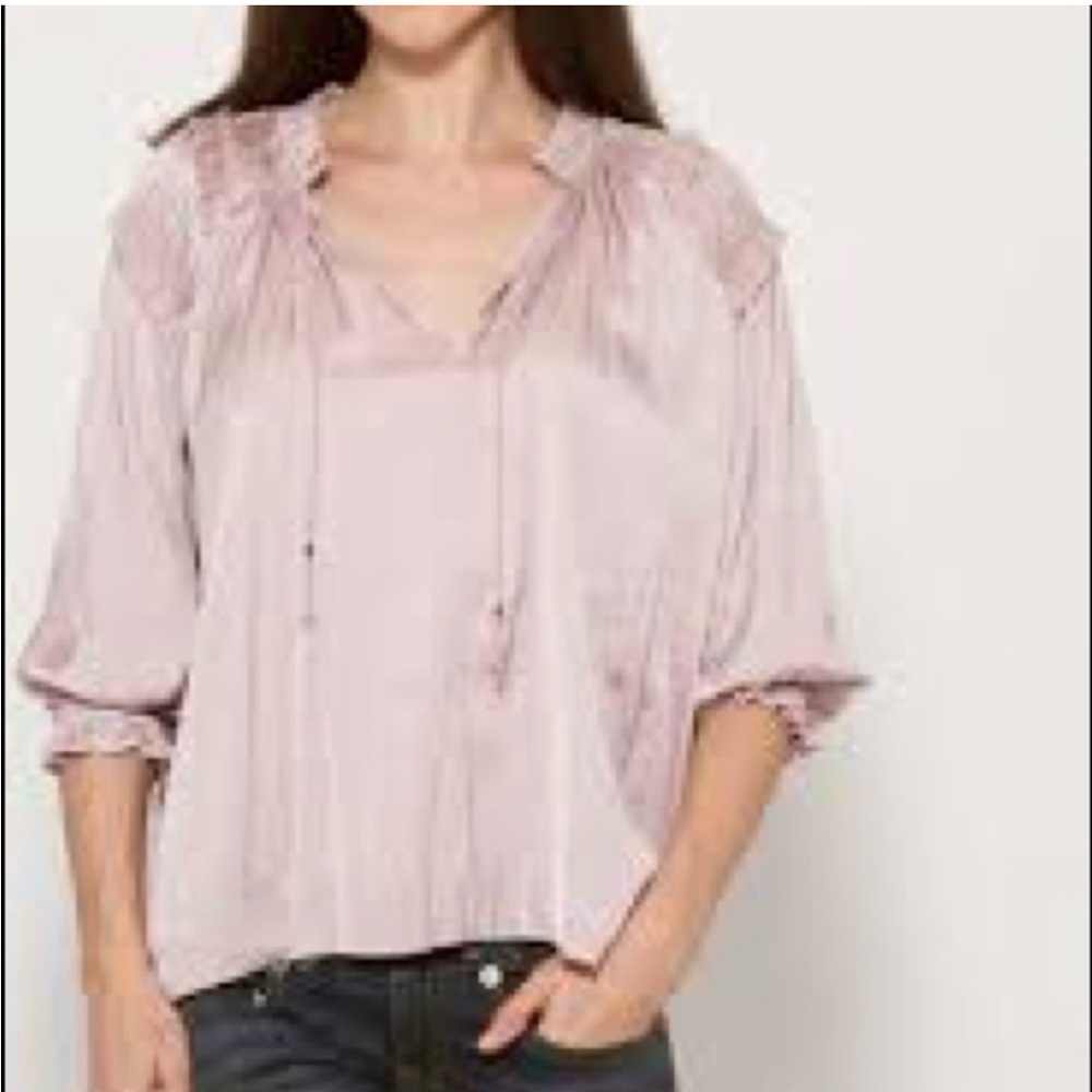 Ulla Johnson Silk Blouse.  Size 4.